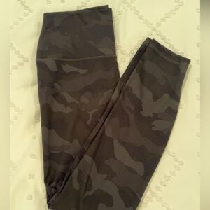 RBX Black Camouflage Leggings